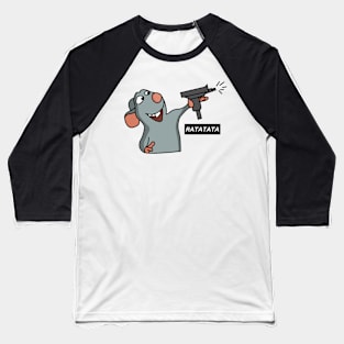 Ratatouille,  rat ratatata gun! Baseball T-Shirt